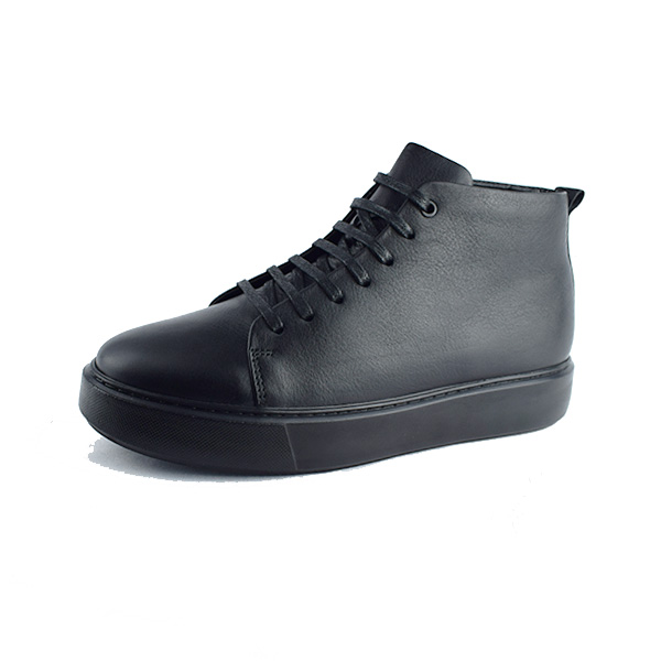 Basket pour homme 288 noir cuir ................. Basket cuir pour homme Maroc